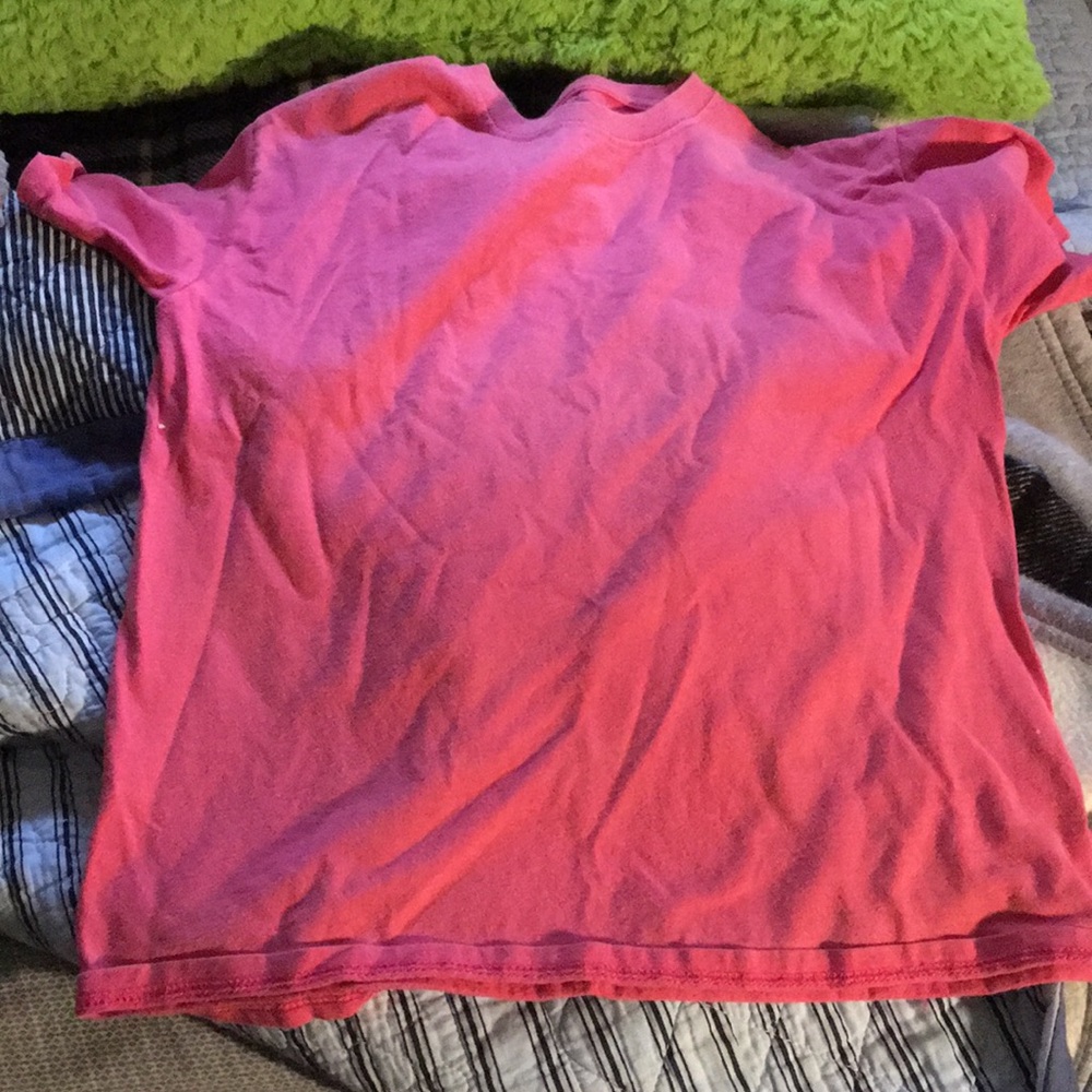 Pink shirt! Clean